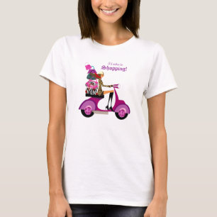 Spaß-Mode-Geldbeutel-T - Shirt lila