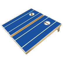 Spaß Moderne sportliche Nautik Navy Blaue Streifen