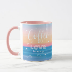 Spaß Moderner Niedlicher Kaffee ist meine Liebe Tasse