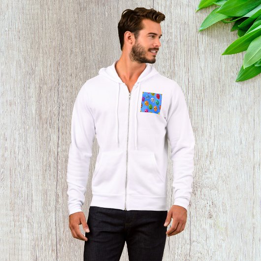 Spaß Monster-Gesichter-Balloons Hoodie