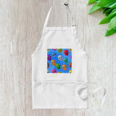 Spaß Monster-Gesichter-Balloons Schürze