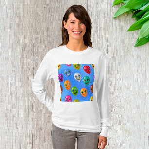 Spaß Monster-Gesichter-Balloons T-Shirt