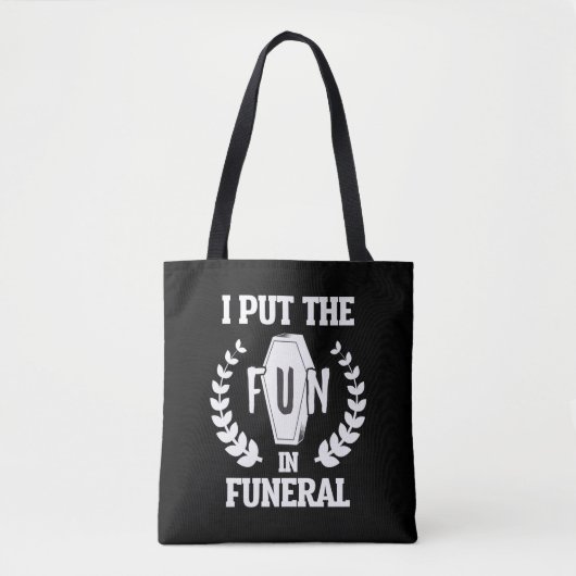 Spaß Mortician Mortuary Tasche (Vorderseite)