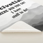 Spaß Motivation Wo bist du hingegangen? Kostenvora Sherpadecke (3/4)