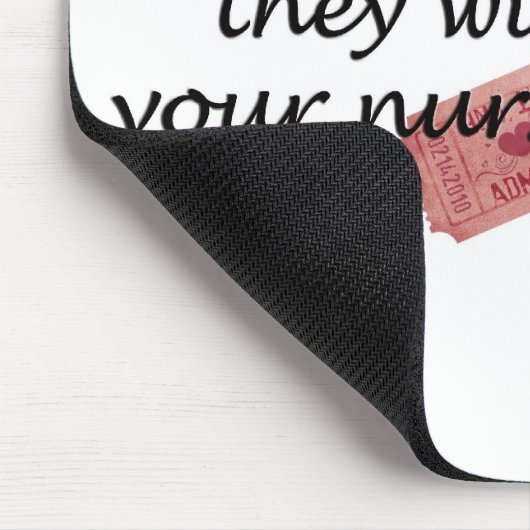 Spaß Mousepad (Ecke)