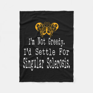 Spaß Multiple Sklerose Sensibilisierung Schmetterl Fleecedecke