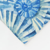 Spaß-Muschel-Muster Fleecedecke (Ecke)