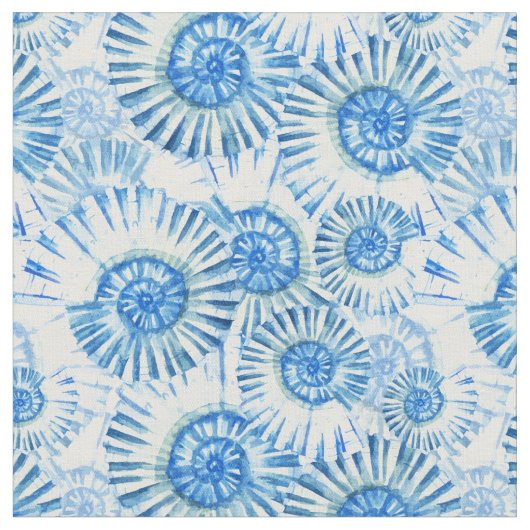 Spaß-Muschel-Muster Stoff (Nahaufnahme)