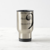 Spaß-Musikclef-Musik-Geschenke für Musik-Lehrer Reisebecher (Mittel)