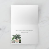 Spaß Muttertag der besten Pflanze Mummy Karte (Innenseite)