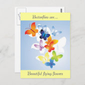 Spaß 'N' farbenfroh Postkarte (Vorne/Hinten)