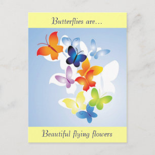 Spaß 'N' farbenfroh Postkarte