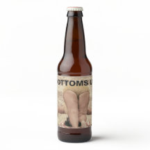 Spaß nach oben Retro Bikini Bottom Beach