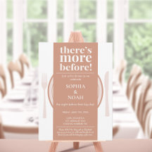 Spaß Nacht vor dem Abendessen Einladung Weichkoral