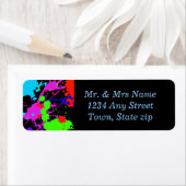 Spaß, Neon Paint Spritzer, benutzerdefiniert (Insitu)