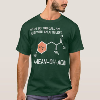 Spaß Nerdy Chemistry T Shirt GiftsAmino Säure für