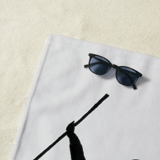 Spaß Neuheit für Russland Putin auf Ritz Pun Parod Strandtuch (Beispiel)