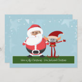 Spaß Neuheit Weihnachten und Elfen Personalisiert (Vorne/Hinten)