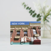 Spaß New York Postcard! Postkarte (Stehend Vorderseite)
