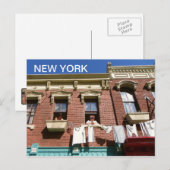 Spaß New York Postcard! Postkarte (Vorne/Hinten)
