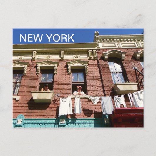 Spaß New York Postcard! Postkarte (Vorderseite)