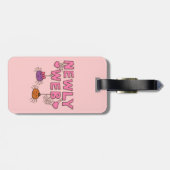 Spaß Newly Web Spiders New Wed Puns Gepäckanhänger (Rückseite horizontal)