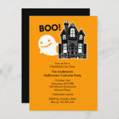 Spaß nicht so Beängstigend Halloween-Party Einladu Einladung (Vorne/Hinten)