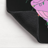 Spaß Niedlich Dragon Figlights Weihnachten Mousepad (Ecke)