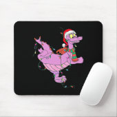 Spaß Niedlich Dragon Figlights Weihnachten Mousepad (Mit Mouse)