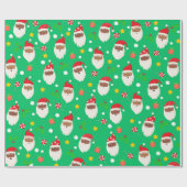 Spaß Niedlich Festlich Weihnachten Weihnachten Geschenkpapier (Flach)