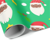 Spaß Niedlich Festlich Weihnachten Weihnachten Geschenkpapier (Rolleneckpunkt)