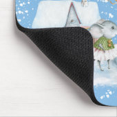 Spaß Niedlich frohe Weihnachten Weihnachten Urlaub Mousepad (Ecke)