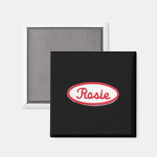 Spaß Niedlich Rosie The Riveter Feminist Costume Magnet (Vorderseite/Rückseite)