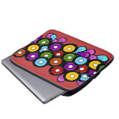 Spaß Niedliche mehrschichtige Fun Art Design Laptopschutzhülle (Vorne Knopf)