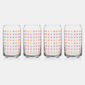 Spaß niedliche pastellfarbene, maßgeschneiderte Te Dosenglas (Hinten)