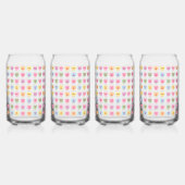 Spaß niedliche pastellfarbene, maßgeschneiderte Te Dosenglas (Links)