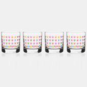 Spaß niedliche pastellfarbene, maßgeschneiderte Te Whiskyglas (Vorderseite)