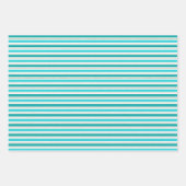 Spaß Niedliche Rustikale Vogelhäuser Streifen Geschenkpapier Set (Vorderseite 2)