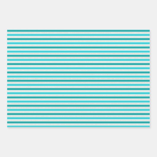 Spaß Niedliche Rustikale Vogelhäuser Streifen Geschenkpapier Set (Vorderseite 2)