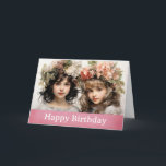 Spaß Niedliche Vintage Girls Friend Geburtstag Karte<br><div class="desc">Diese niedliche,  lustige Vintage Mädchenkarte eignet sich perfekt zum Geburtstag eines Freundes oder eines Freundes! Behalt die Nachricht im Inneren oder erstelle eine eigene benutzerdefinierte Nachricht.</div>