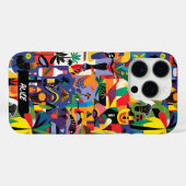 Spaß Niedlicher Cartoon Kunst Doodle Custom Case-Mate iPhone Hülle (Rückseite (Horizontal))