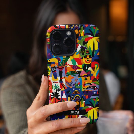 Spaß Niedlicher Cartoon Kunst Doodle Custom Case-Mate iPhone Hülle