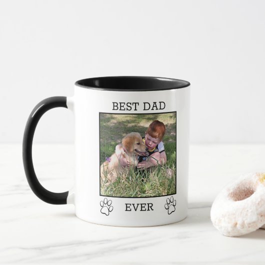 Spaß Niedlicher Fotograf Beste Mutter oder Vater Tasse (Mit Donut)