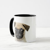 Spaß Niedlicher Hund, Haustier, tierische Tasse (Vorderseite Links)