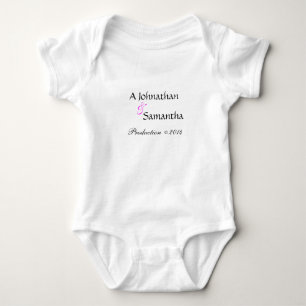 Spaß Niedliches Personalisiertes Baby 1 Stück Strampler