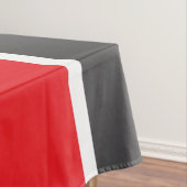 Spaß Nordic White Snowflake Helle Rot Grau Streife Tischdecke (Beispiel)