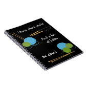 Spaß-Notebook Notizblock (Rechte Seite)