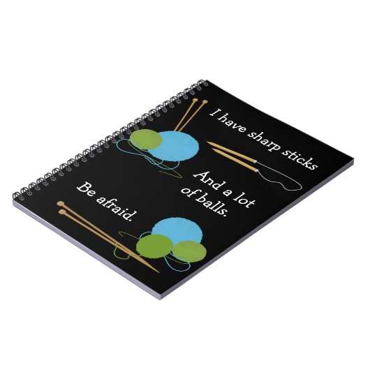 Spaß-Notebook Notizblock (Linke Seite)