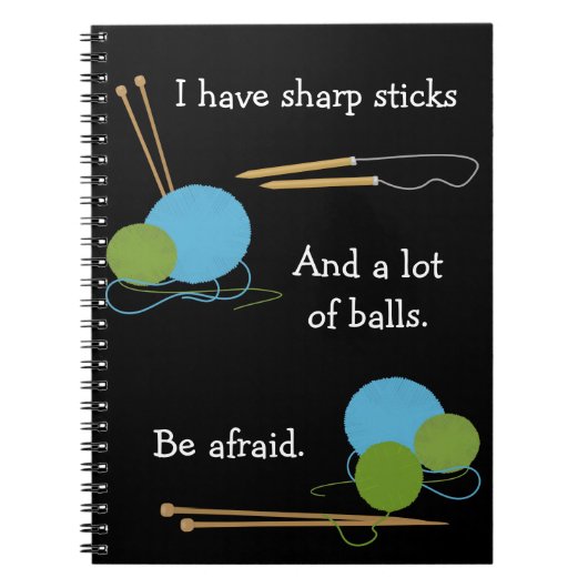 Spaß-Notebook Notizblock (Vorderseite)