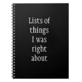 Spaß Notizblock (Vorderseite)